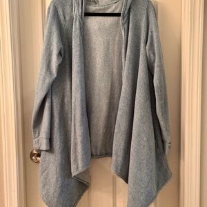 Cuddl Duds Light Blue Women's Cardigan